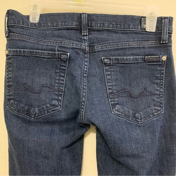7 FOR ALL MANKIND Roxanne Jeans Women’s Size 27 Medium Wash Blue. - Picture 14 of 14